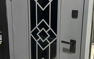 наружная сторона входной двери с терморазрывом