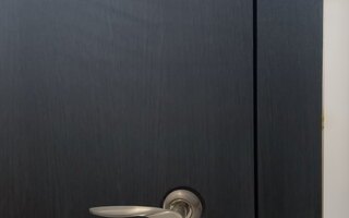 блок с замками входной двери в квартиру, раздельная ручка